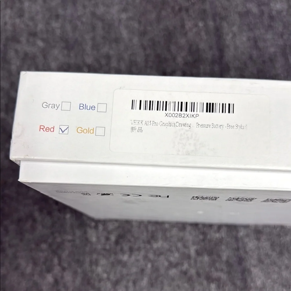 A15 Pro Graphics Tablet - White
